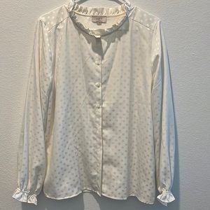 LOFT long sleeve blouse